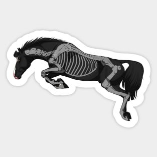 Spooky Horse Sticker